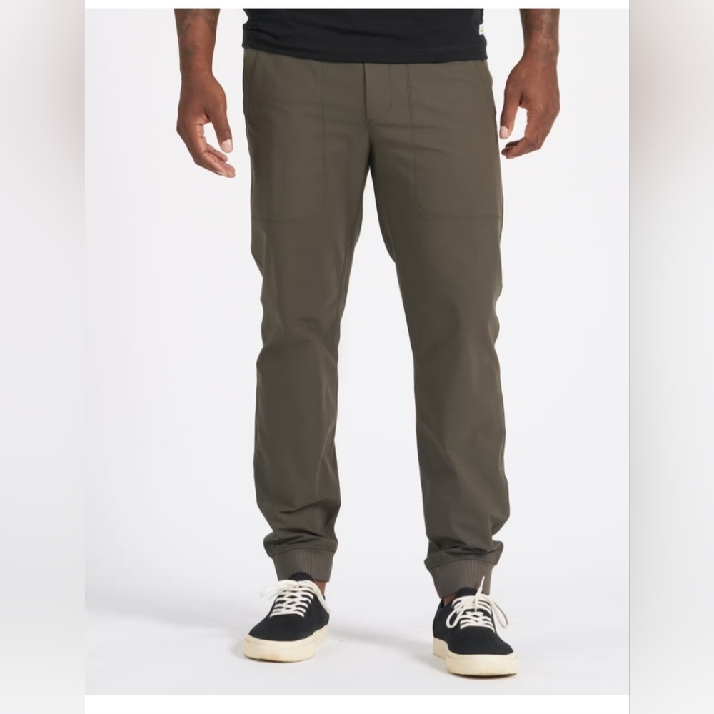 Mens Vuori Meta Joggers. Dark Oregano. Sz S